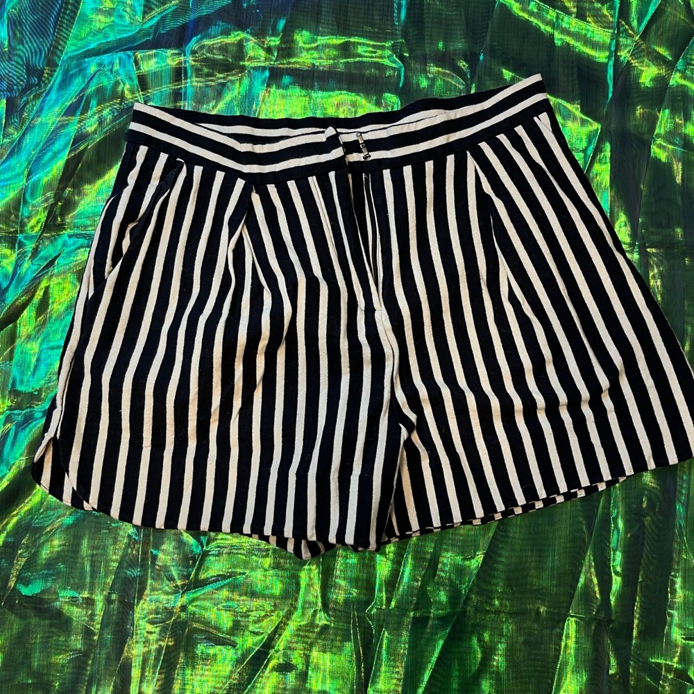 Striped FRNCH shorts sz S